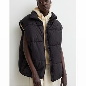 Black Puffer Vest